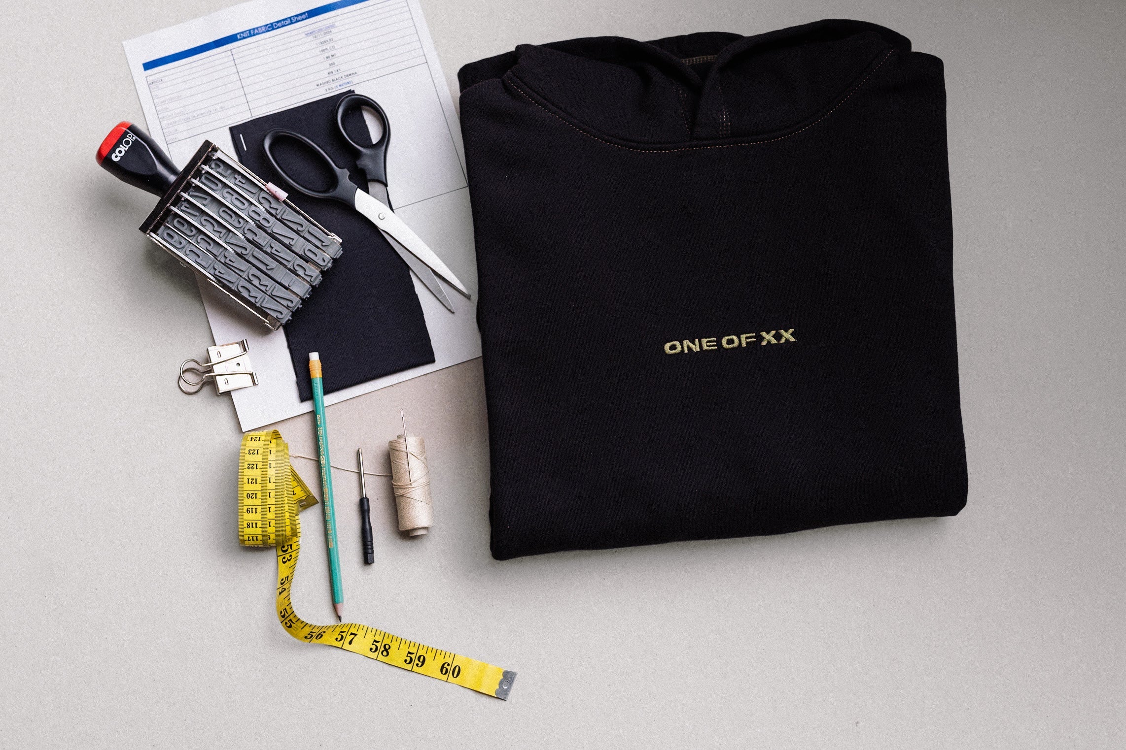 One hoodie, repaired for life