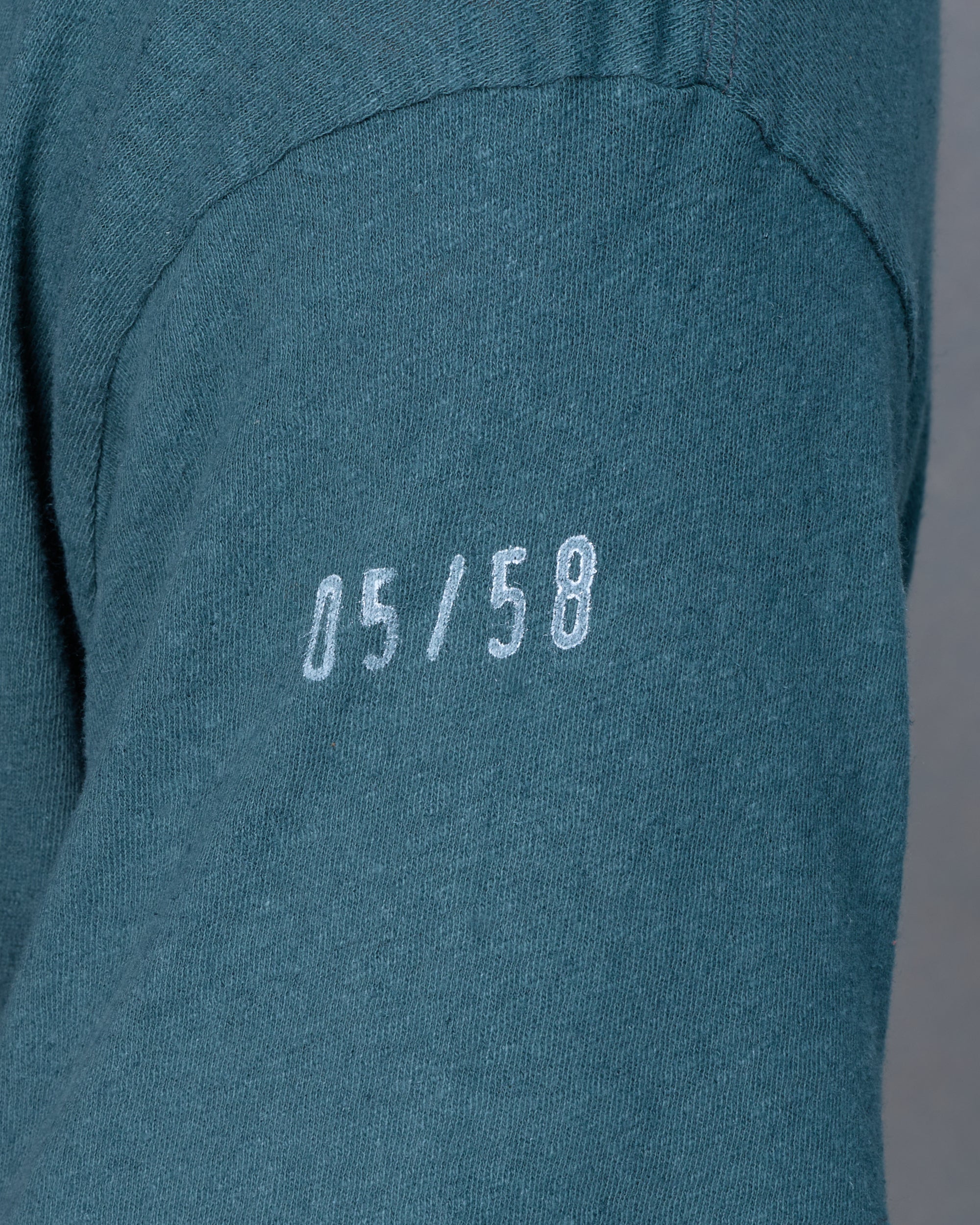 Sage Petrol Linen - One of 58