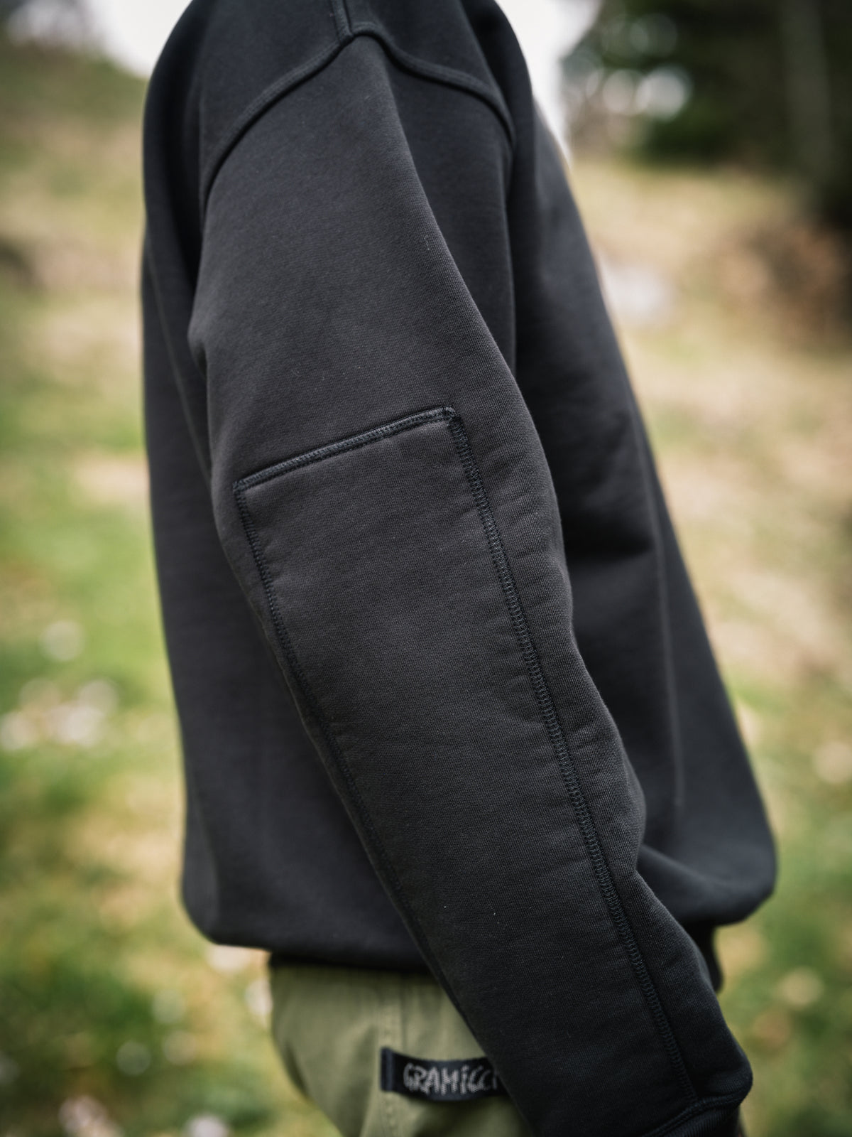 Heavy Faded Black Crewneck | One of 122