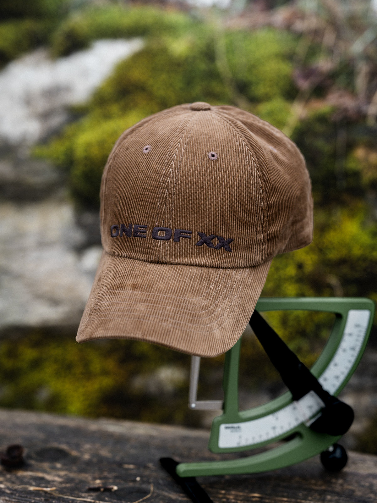 Brown Corduroy Cap - One of 44