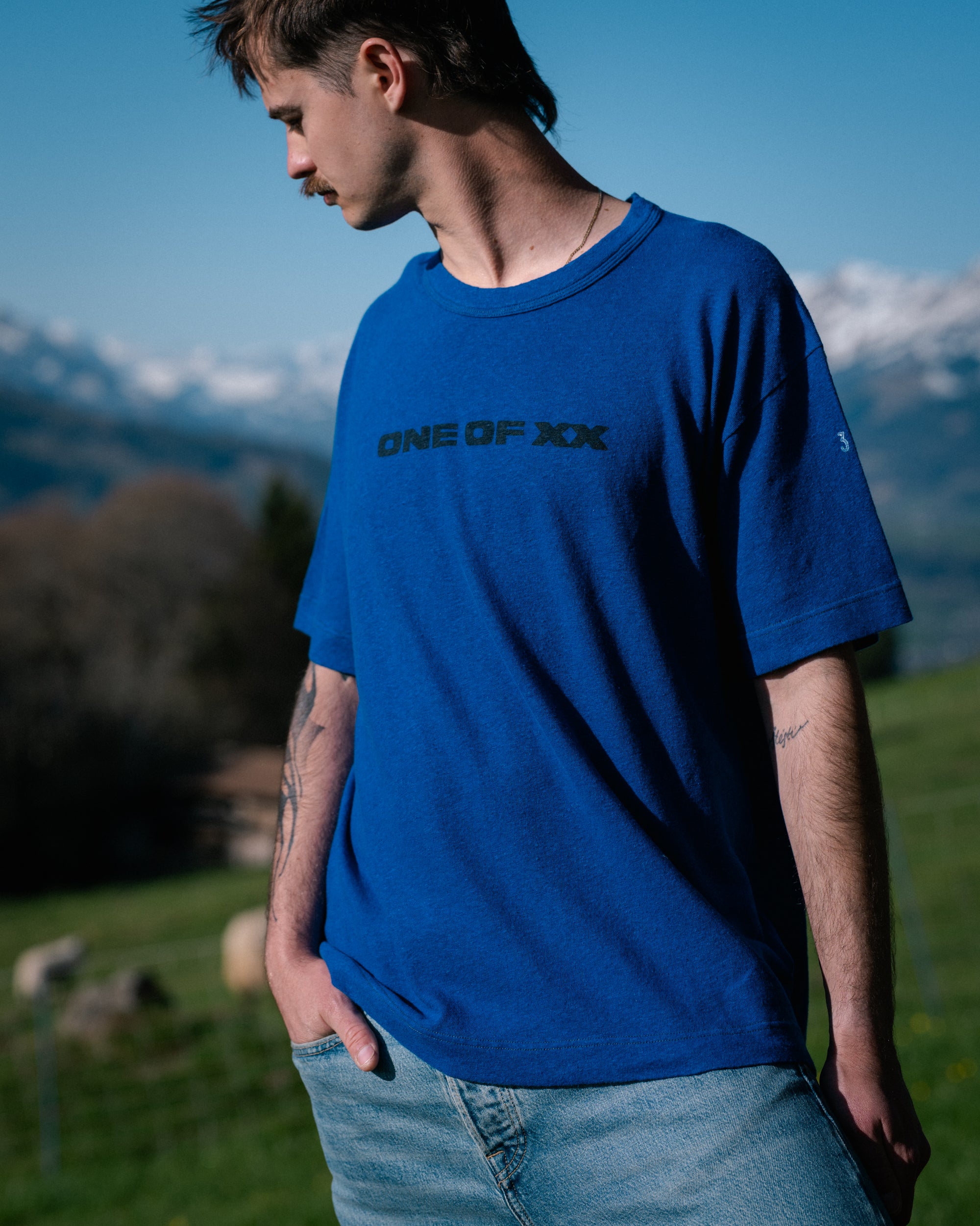Royal Blue Linen - One of 80