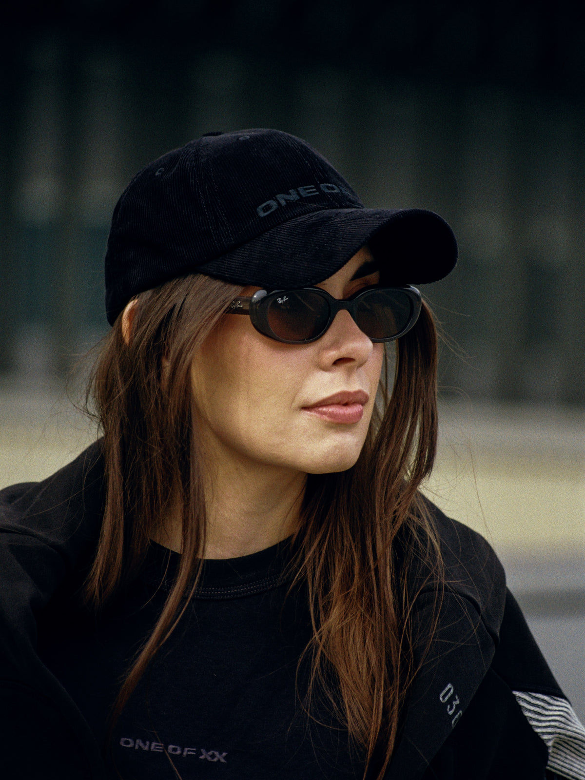 Black Corduroy Cap - One of 21