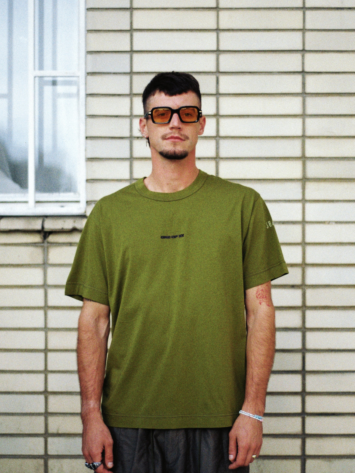 Olive Green T-shirt - One of 99
