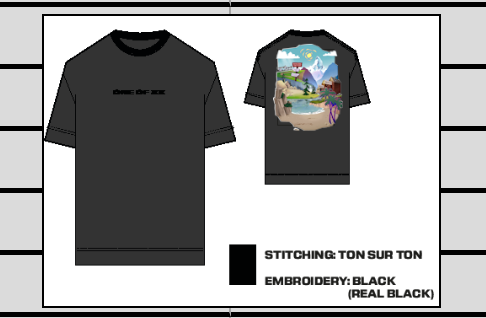 Faded Black Tour Tshirt - One of 121