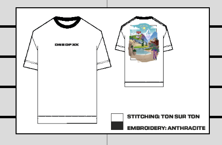 Ecru Tour Tshirt - One of 279