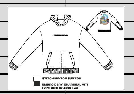 Dirty White Tour Hoodie - One of 152