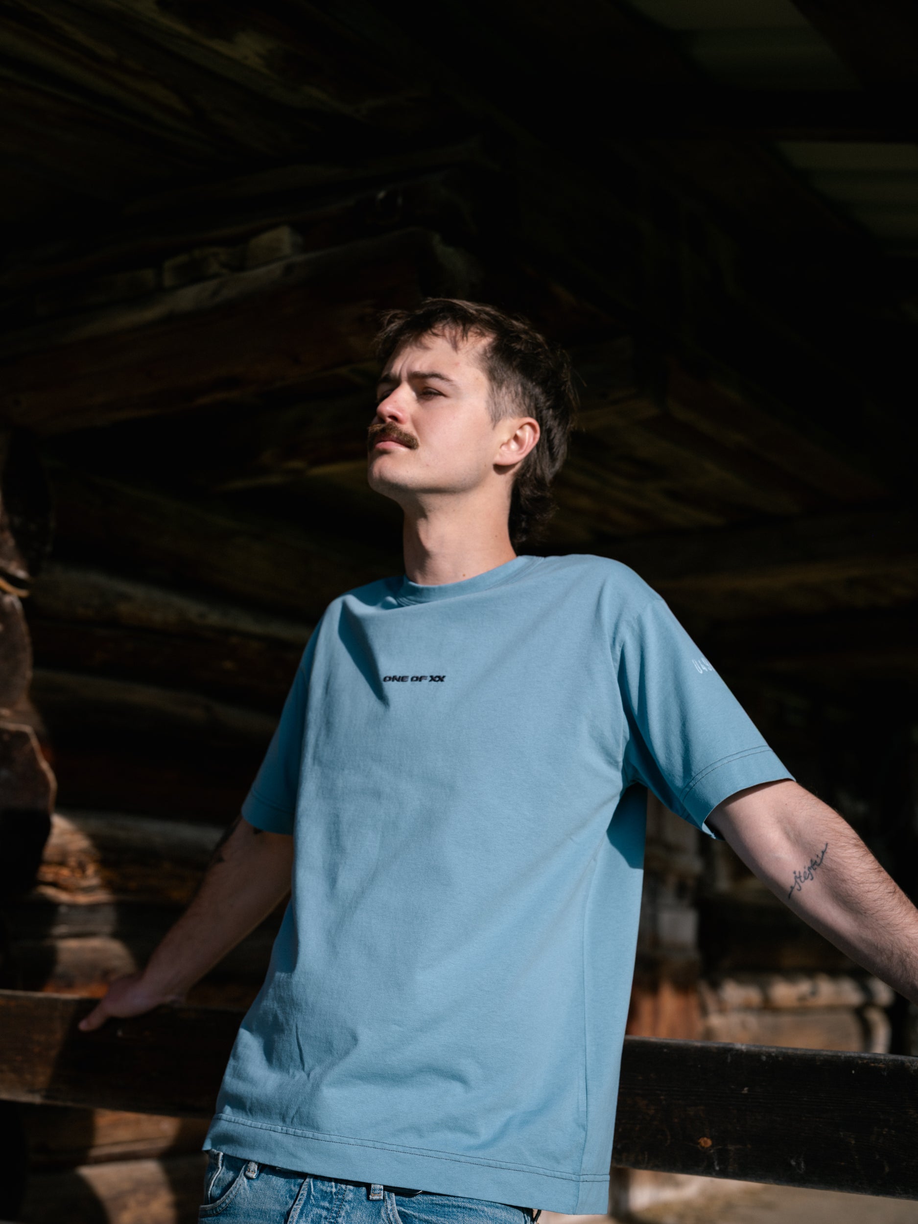 Grey Blue T-shirt - One of 141