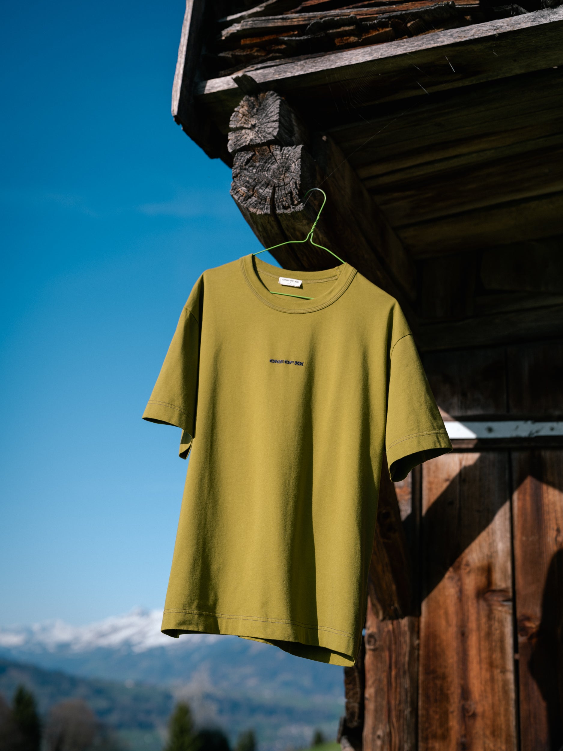 Olive Green T-shirt - One of 99