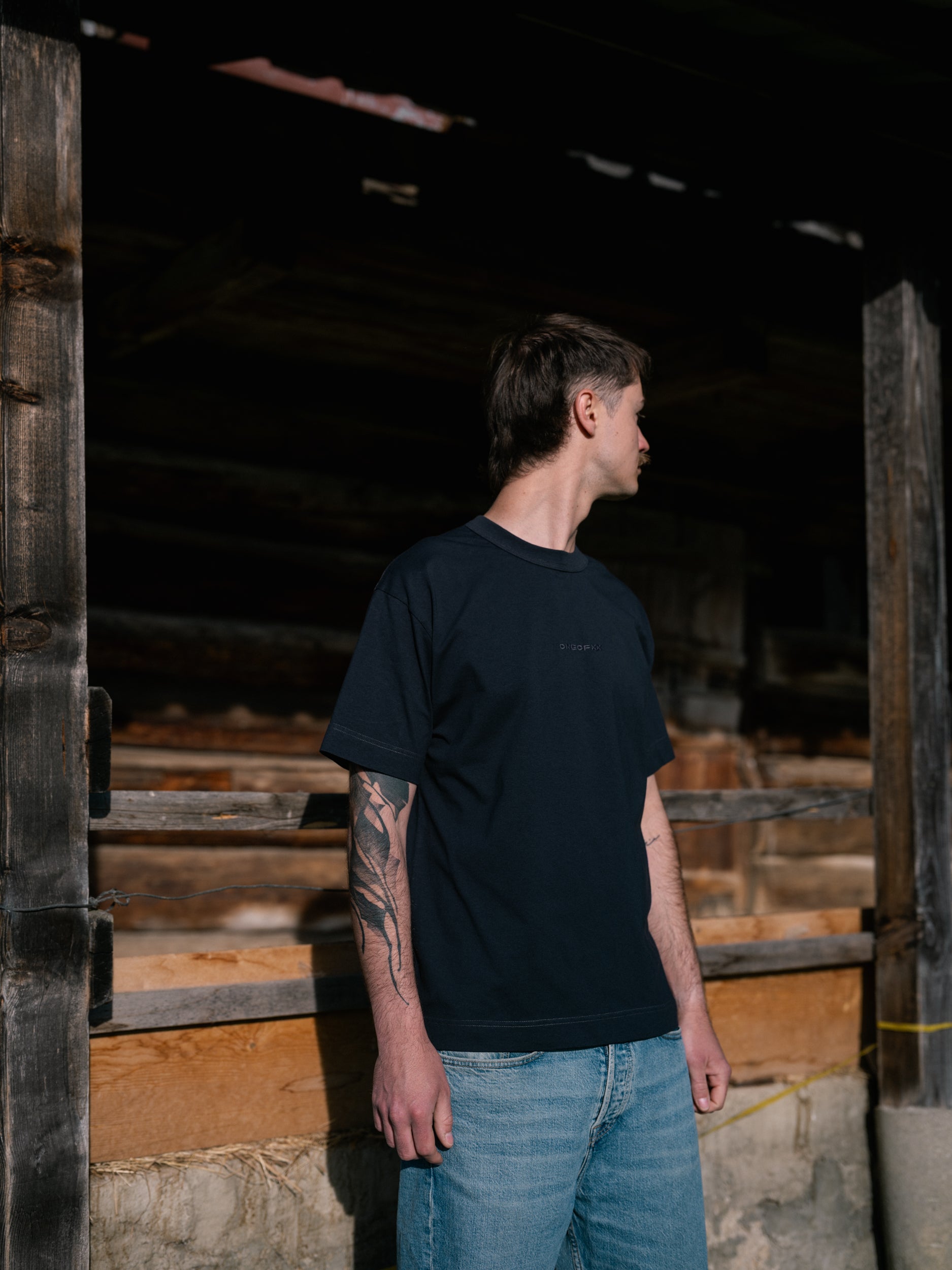Washed Black T-shirt - One of 93