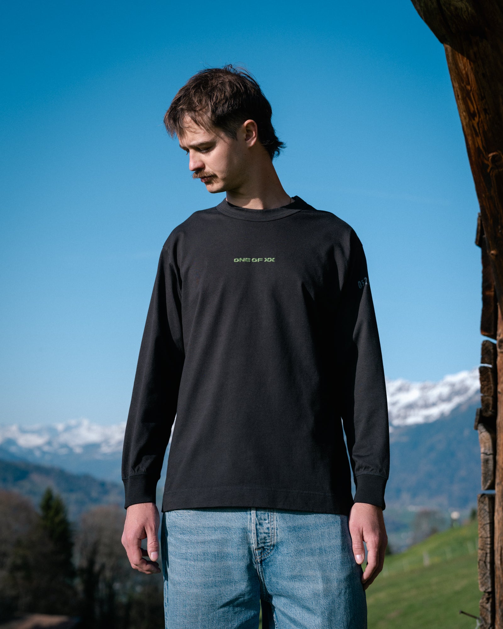 FADED BLACK TREE LONGSLEEVE - ONE OF 104