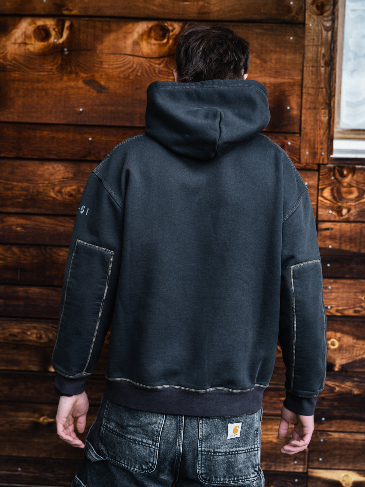 Washed Black Heavy Hoodie - One of 61