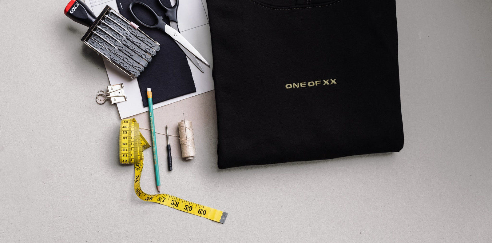 One hoodie, repaired for life