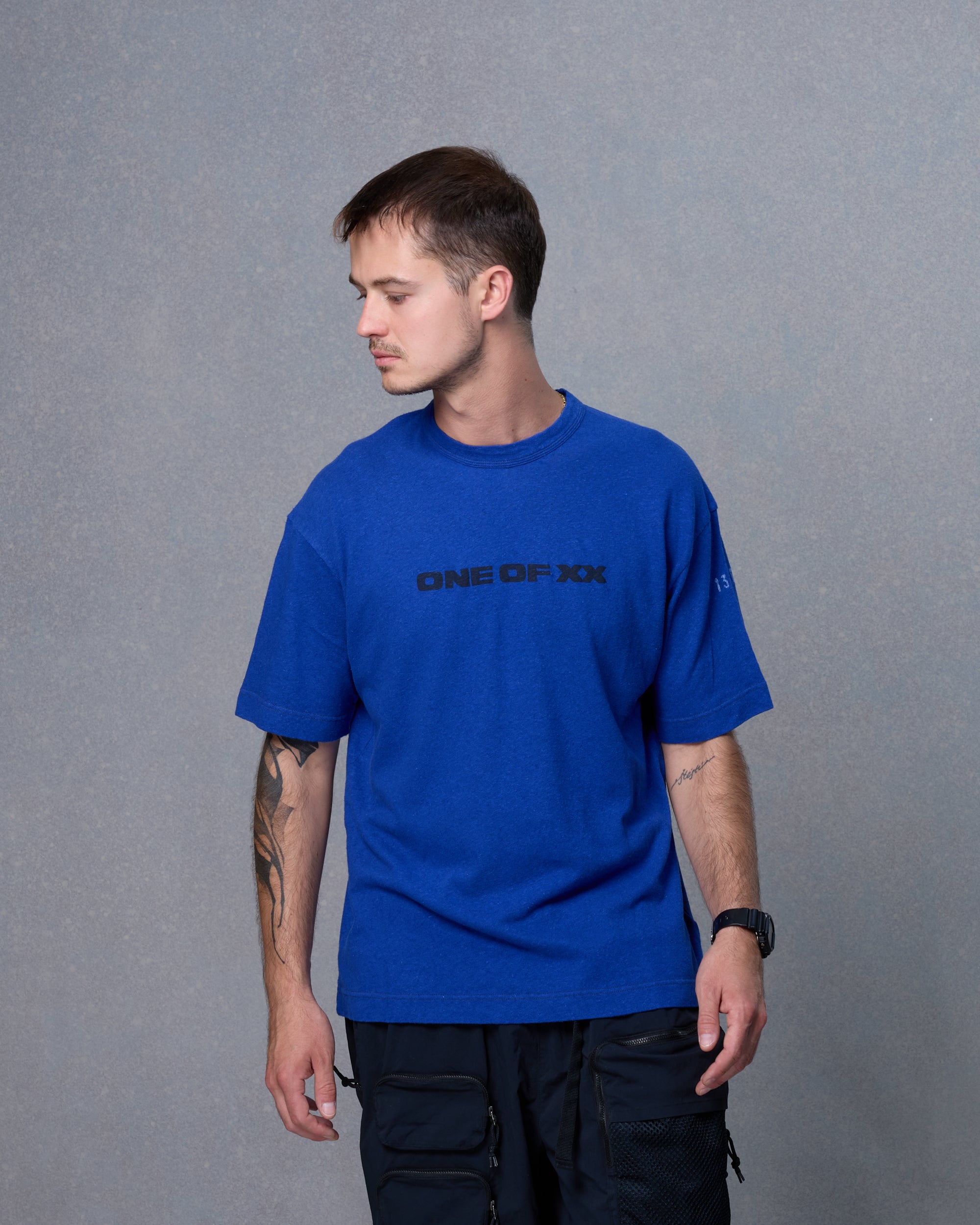 Royal Blue Linen - One of 80