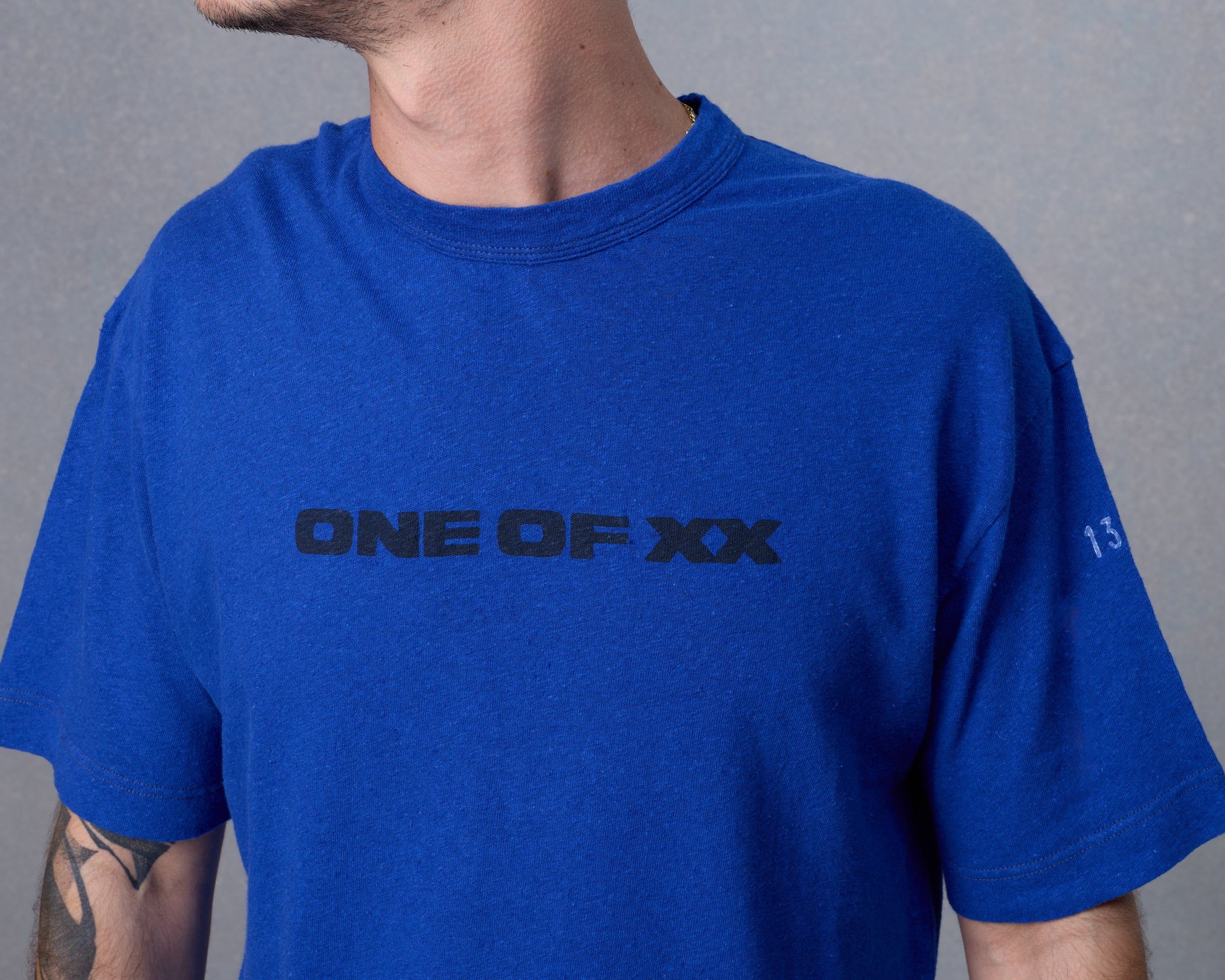 Royal Blue Linen - One of 80