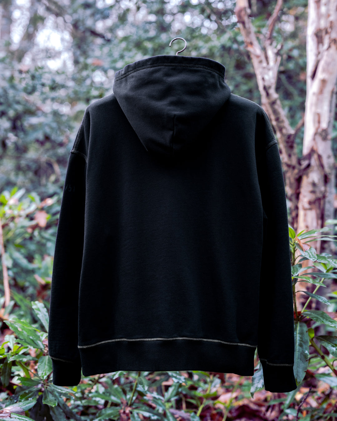 Hoodie repaired for life - Washed Black