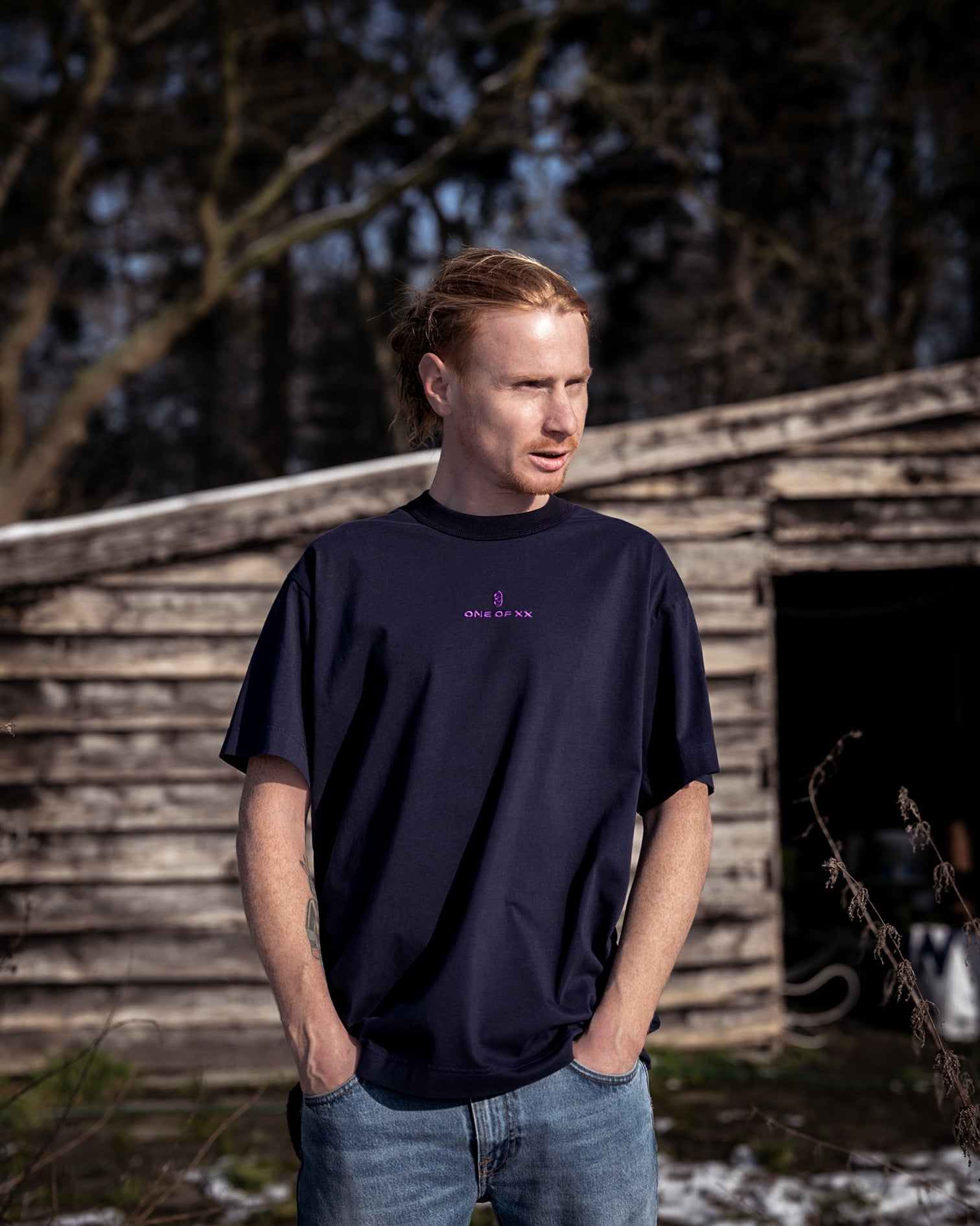 Navy T-shirt - One of 29