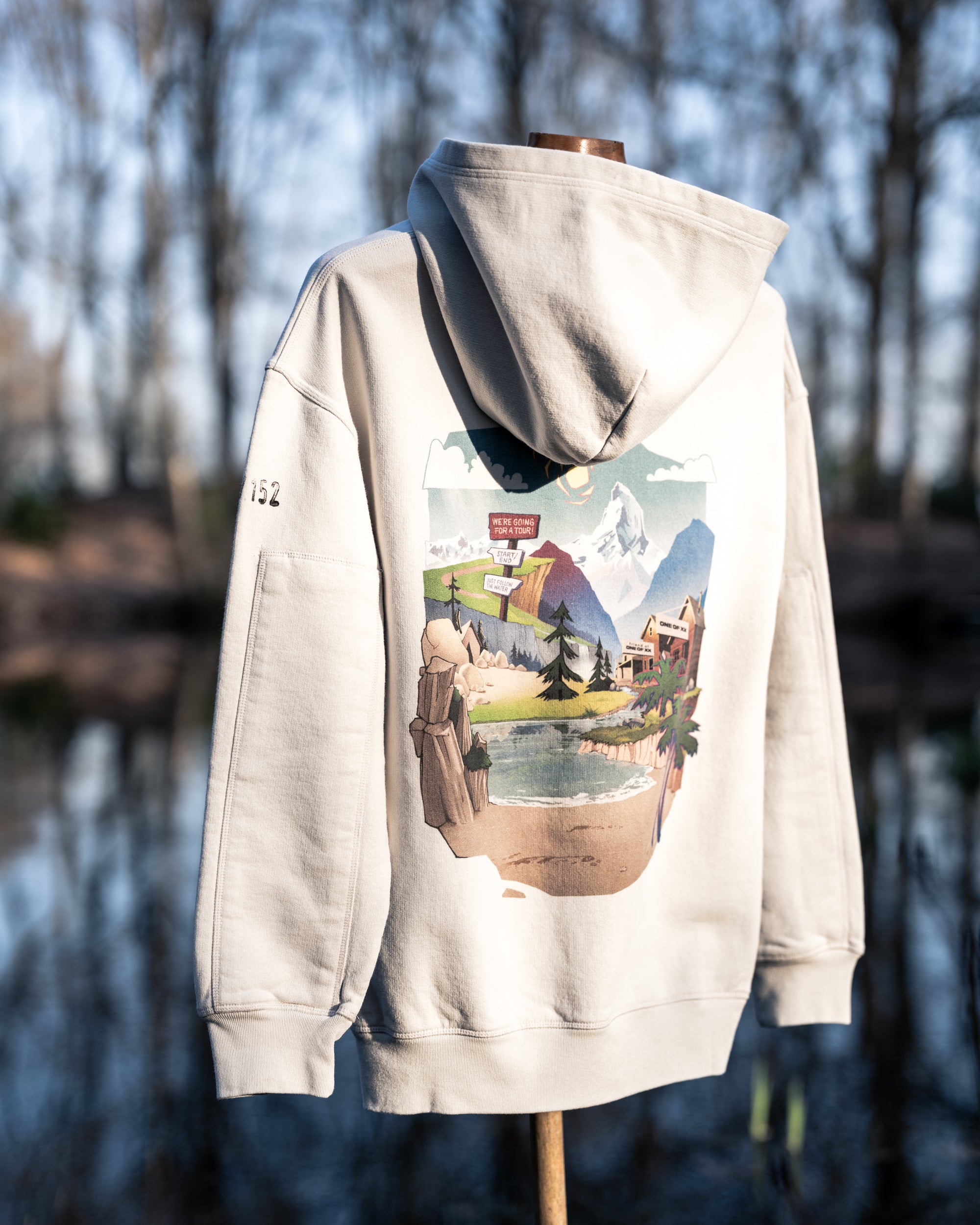 Dirty White Tour Hoodie - One of 152