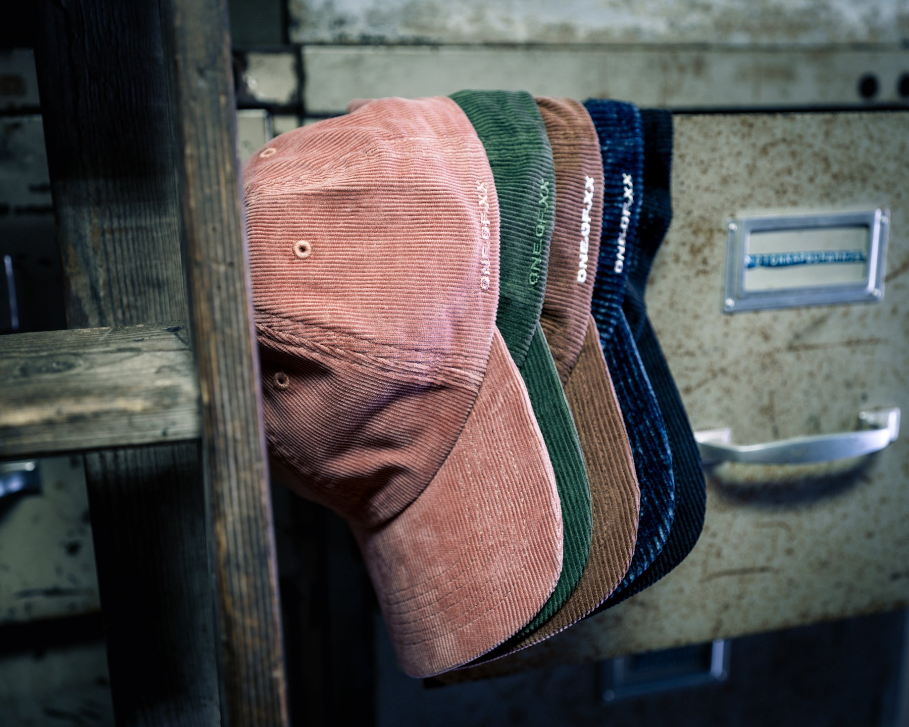 Faded Pink Corduroy (One of 19) – Side Embroidery