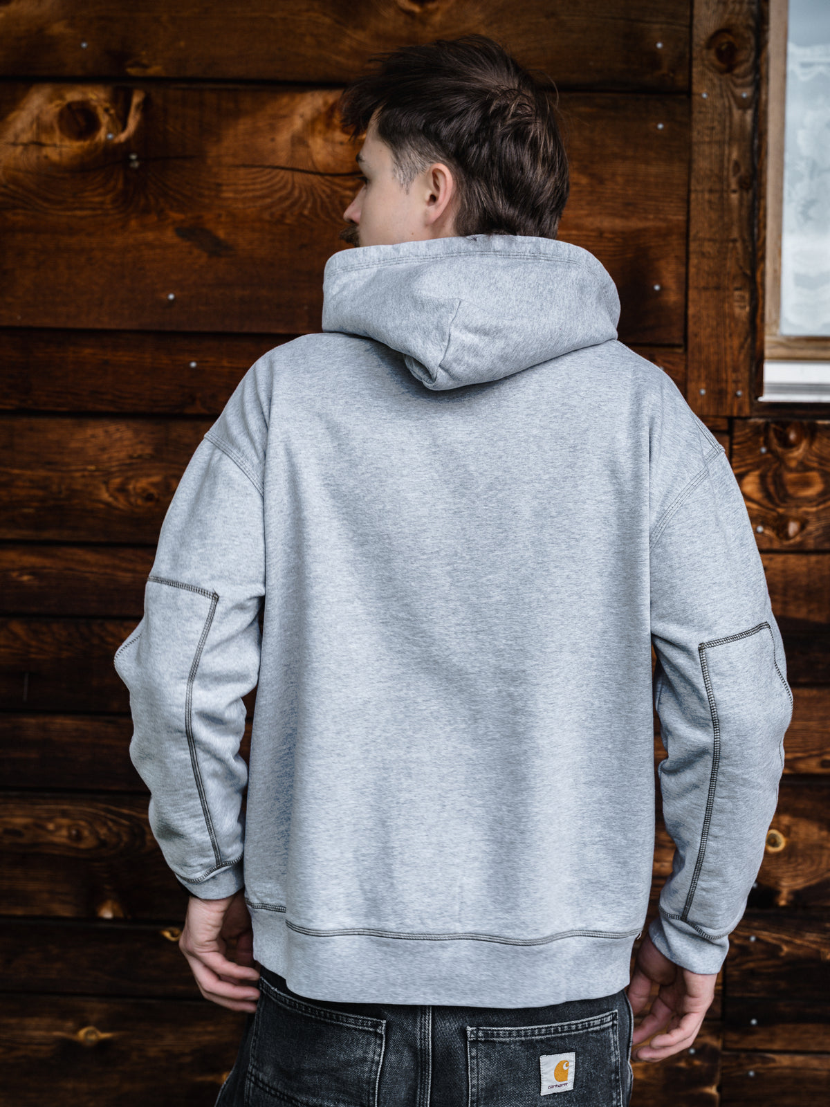 Heather Grey Light Weight Hoodie - One of 51
