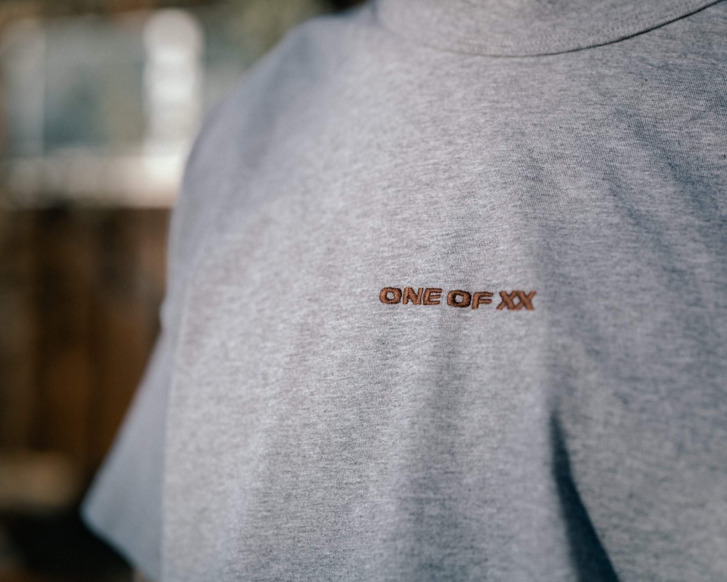 HEATHER GREY T-SHIRT - ONE OF 108