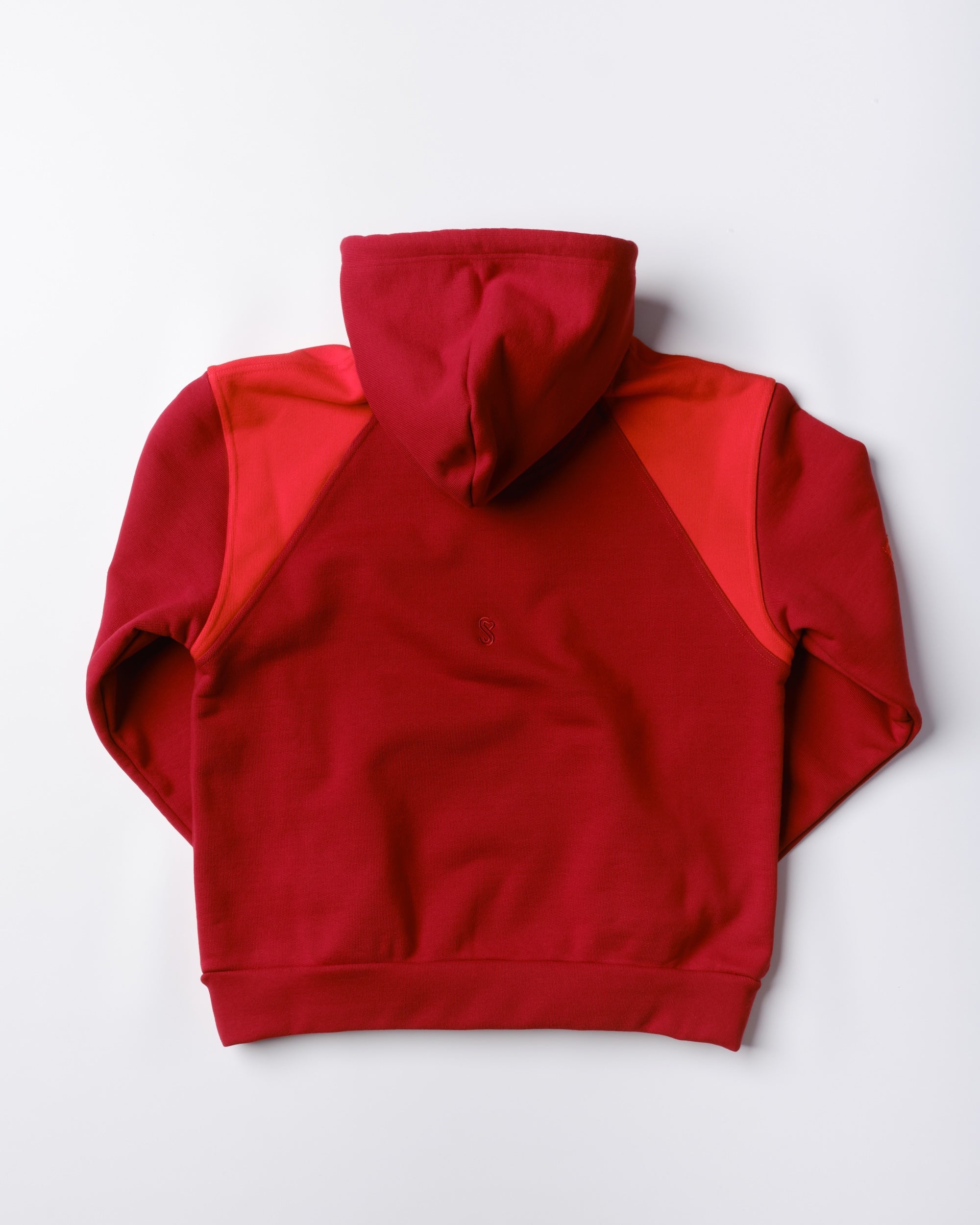 Masked Heavy Hoodie Rood - Een van 09