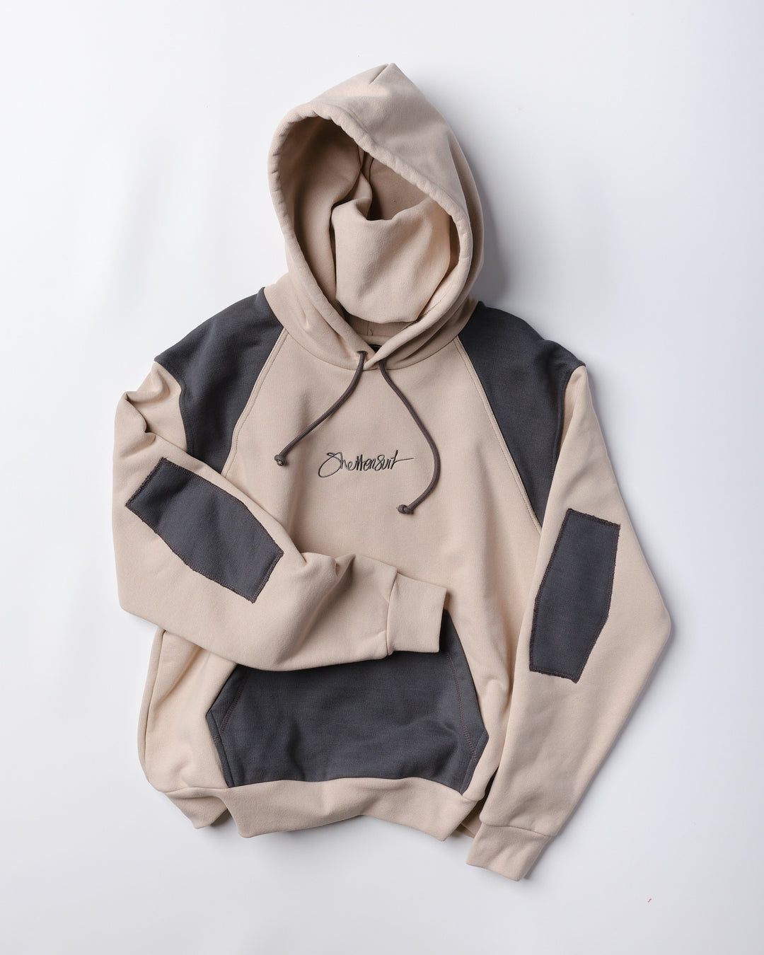 Masked Heavy Hoodie Oatmeal - One of 12