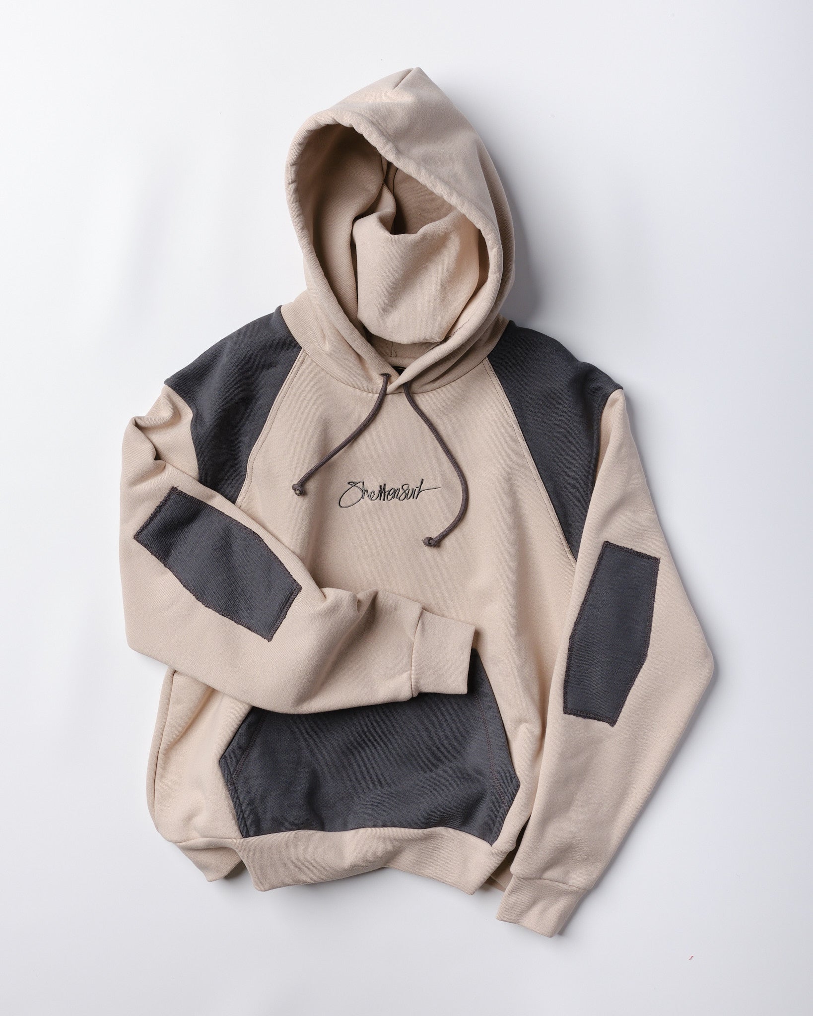 Masked Heavy Hoodie Oatmeal - One of 12