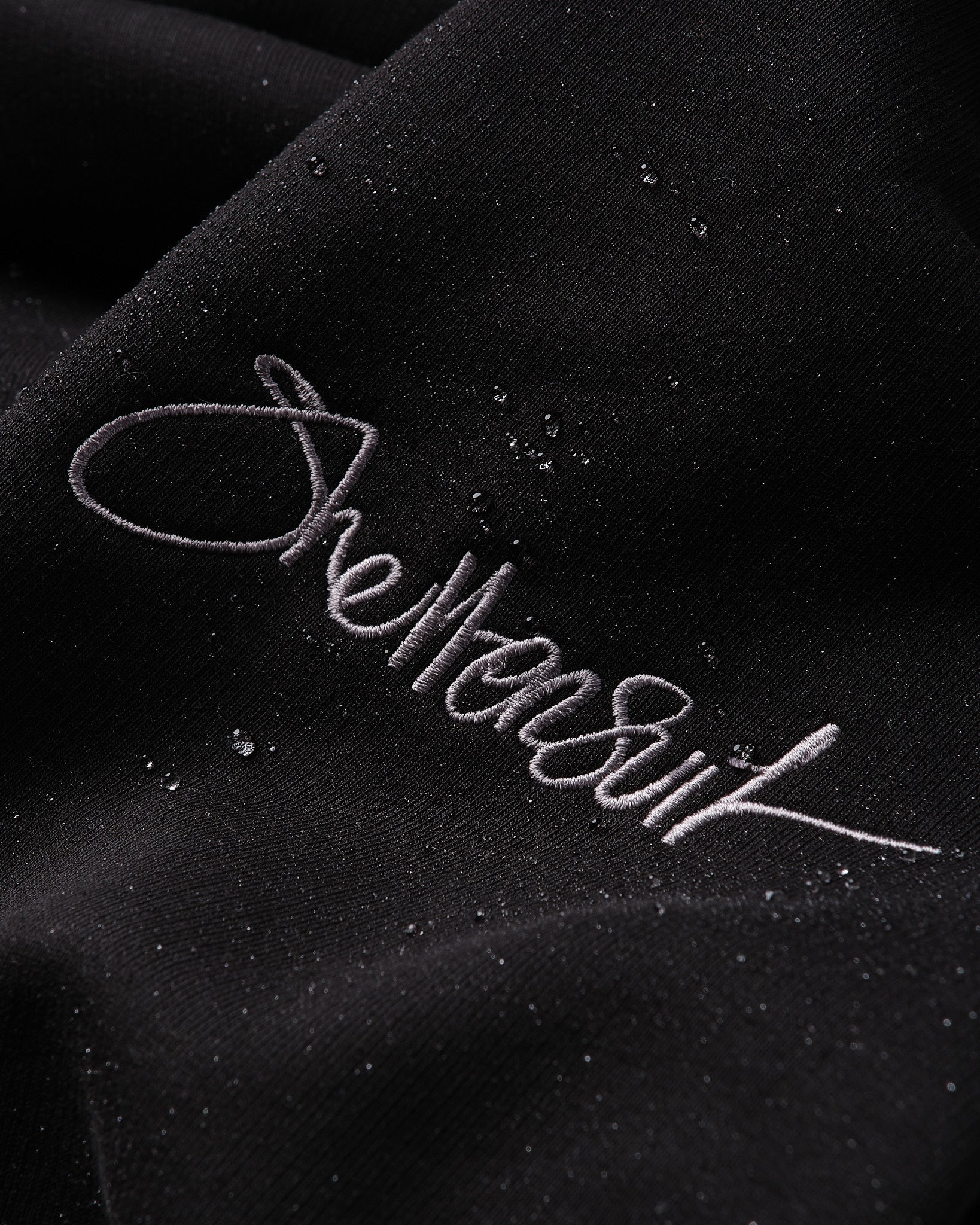Black Sheltersuit Scarf Hoodie - One of 18