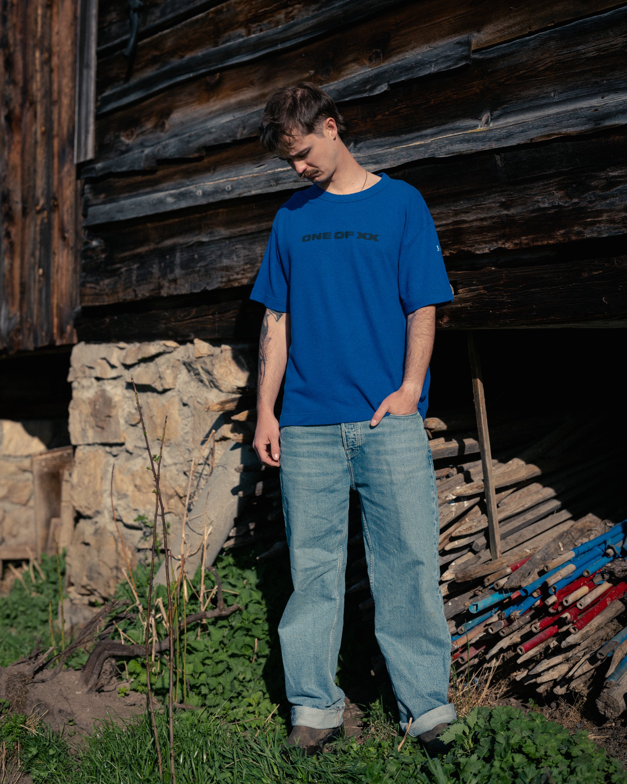 Royal Blue Linen - One of 80