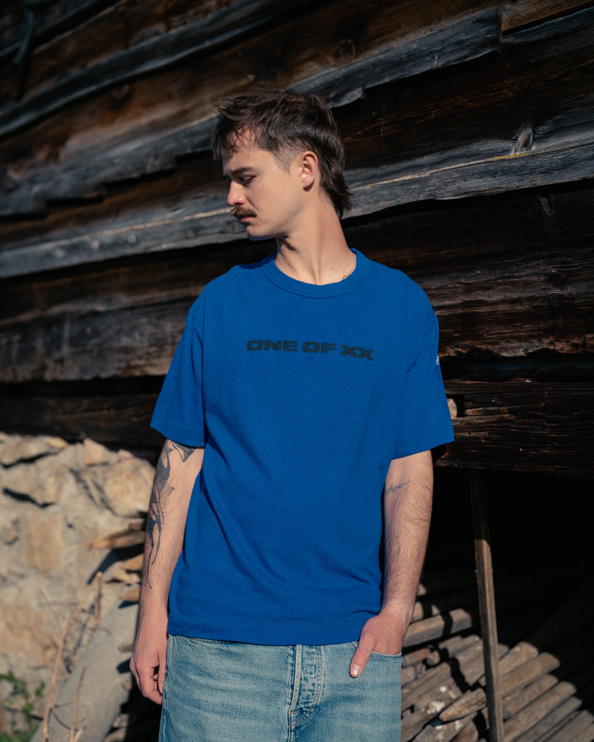 Royal Blue Linen - One of 80