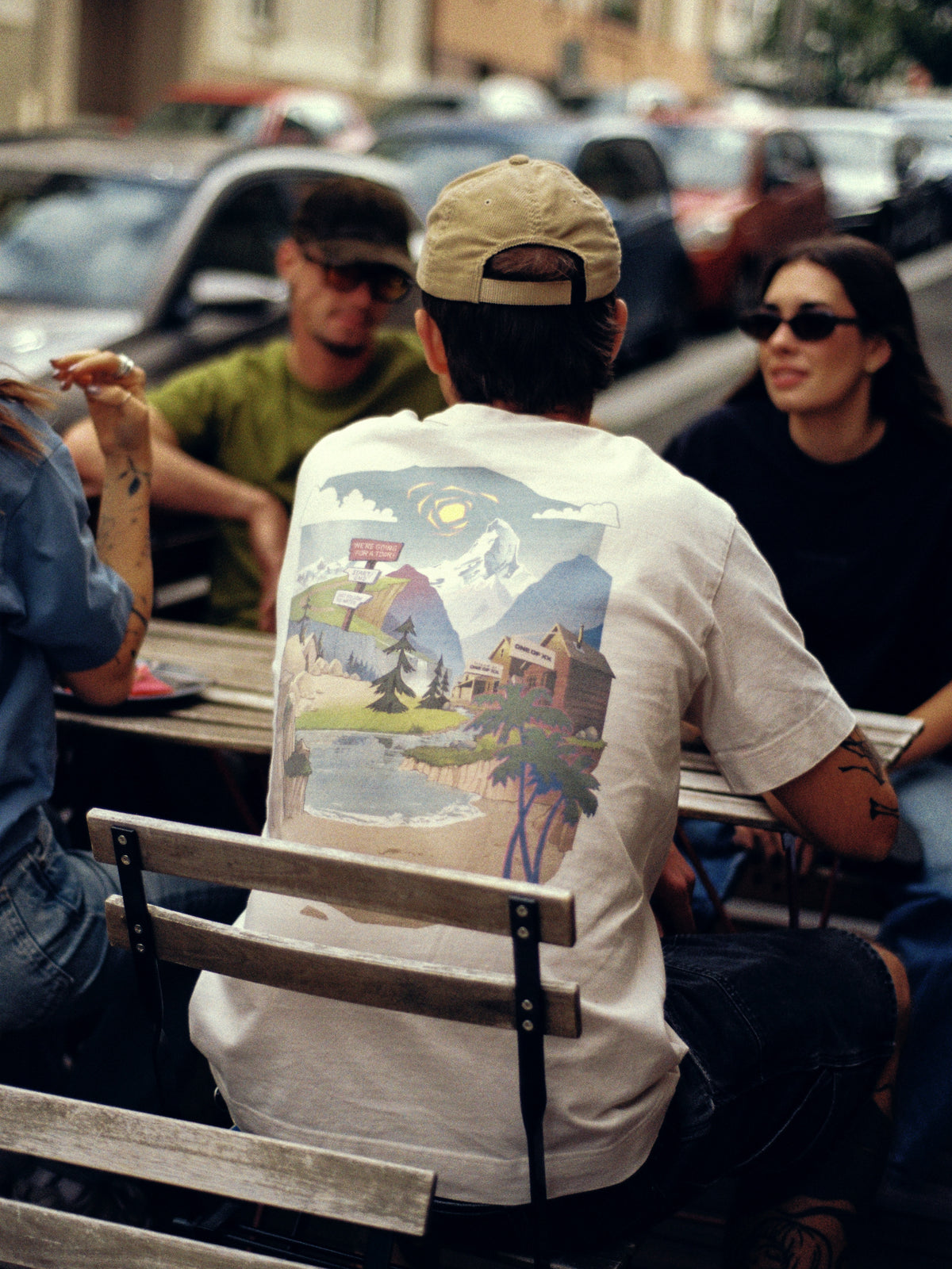 Tour T-shirt White - One of 279
