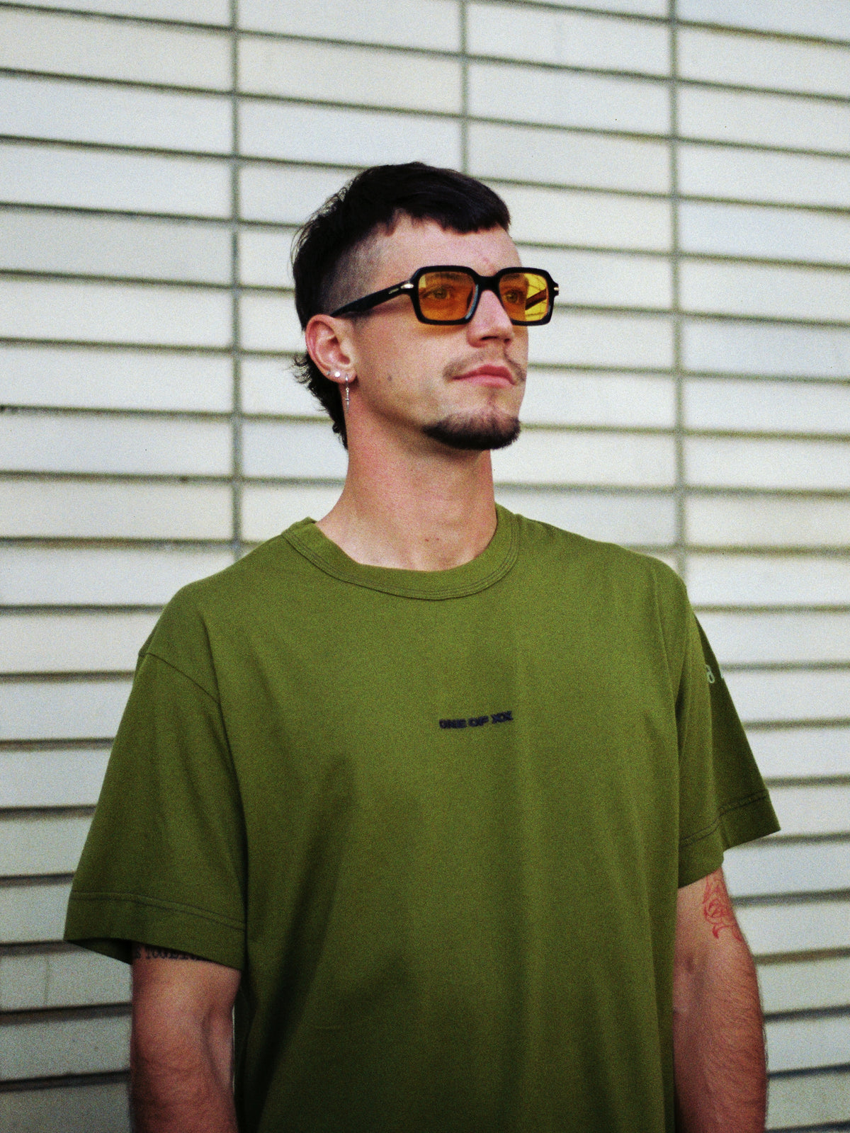Olive Green T-shirt - One of 99