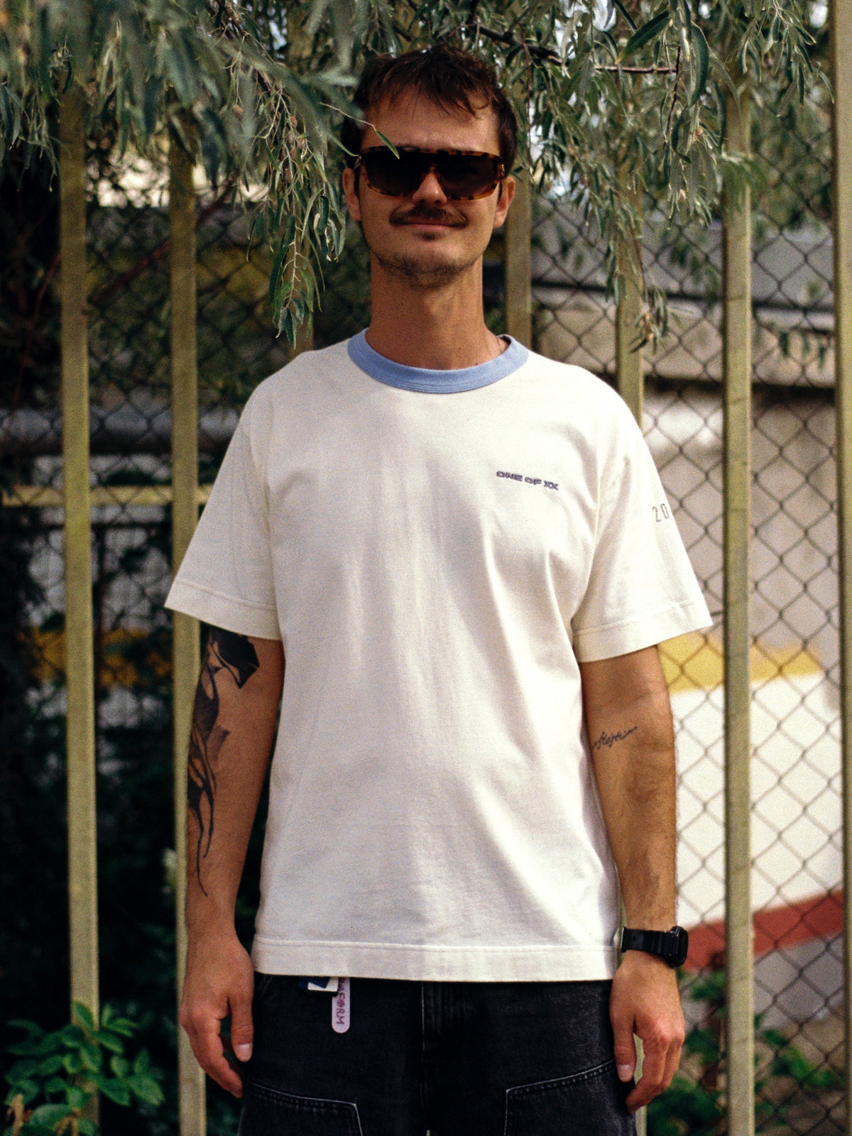 Off White Contrast T-shirt - One of 41