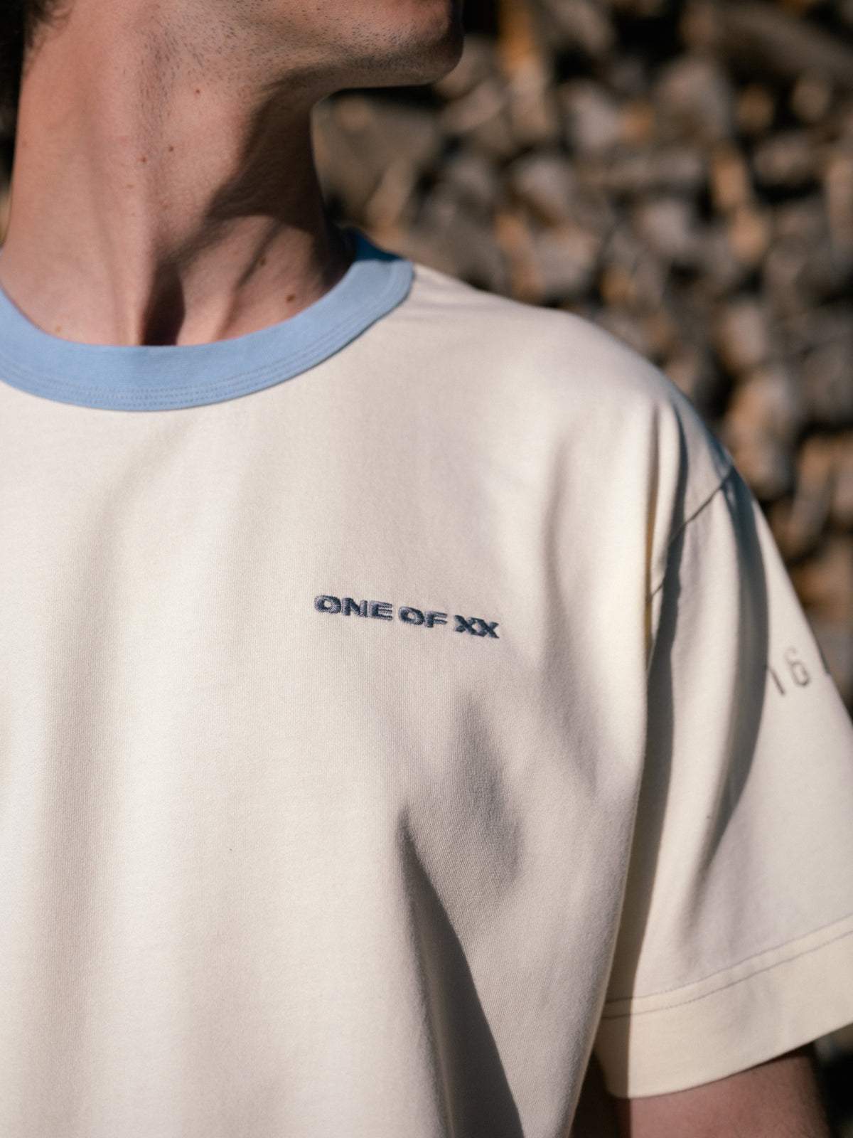 Off White Contrast T-shirt - One of 41