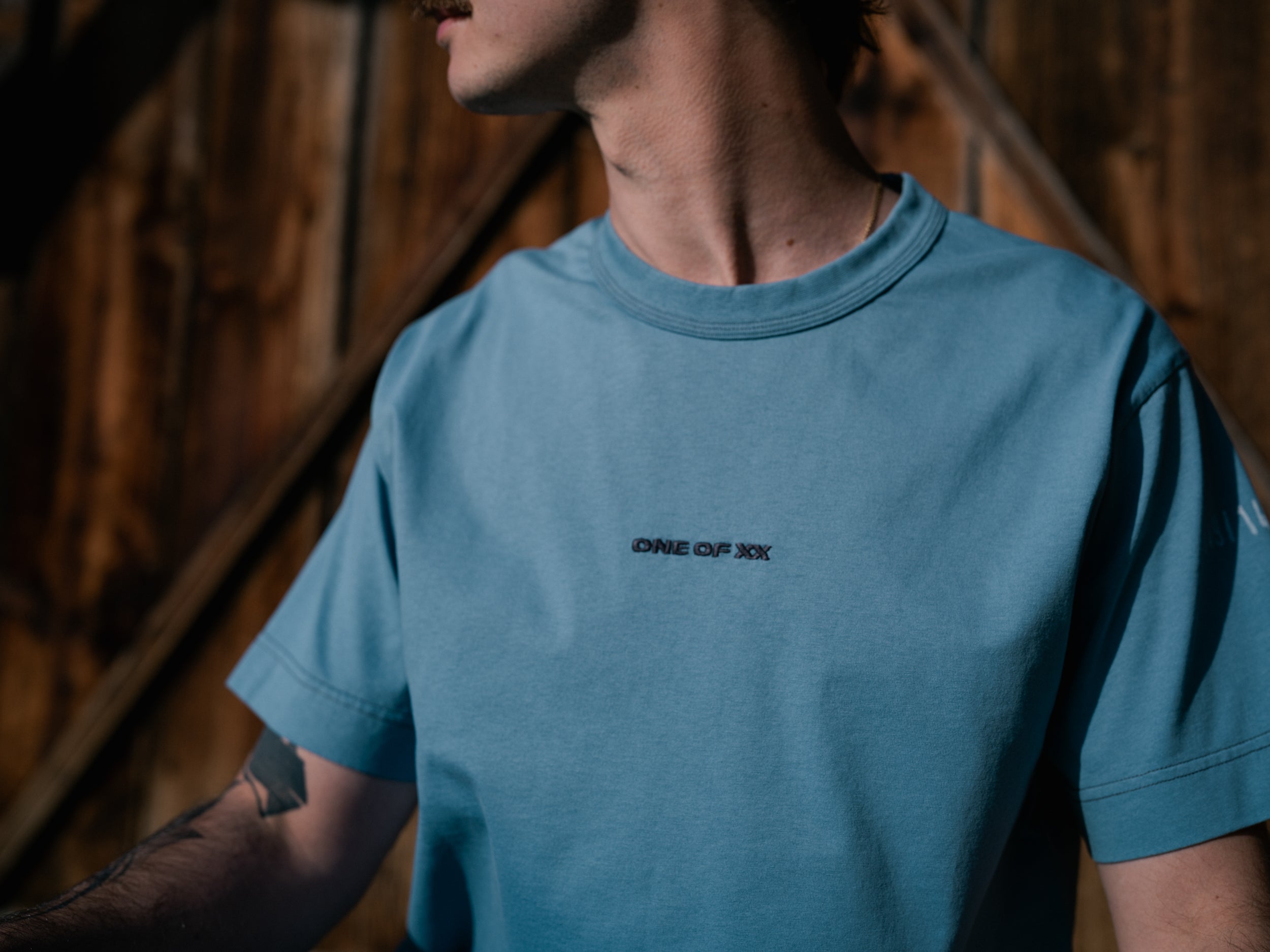 Grey Blue T-shirt - One of 141