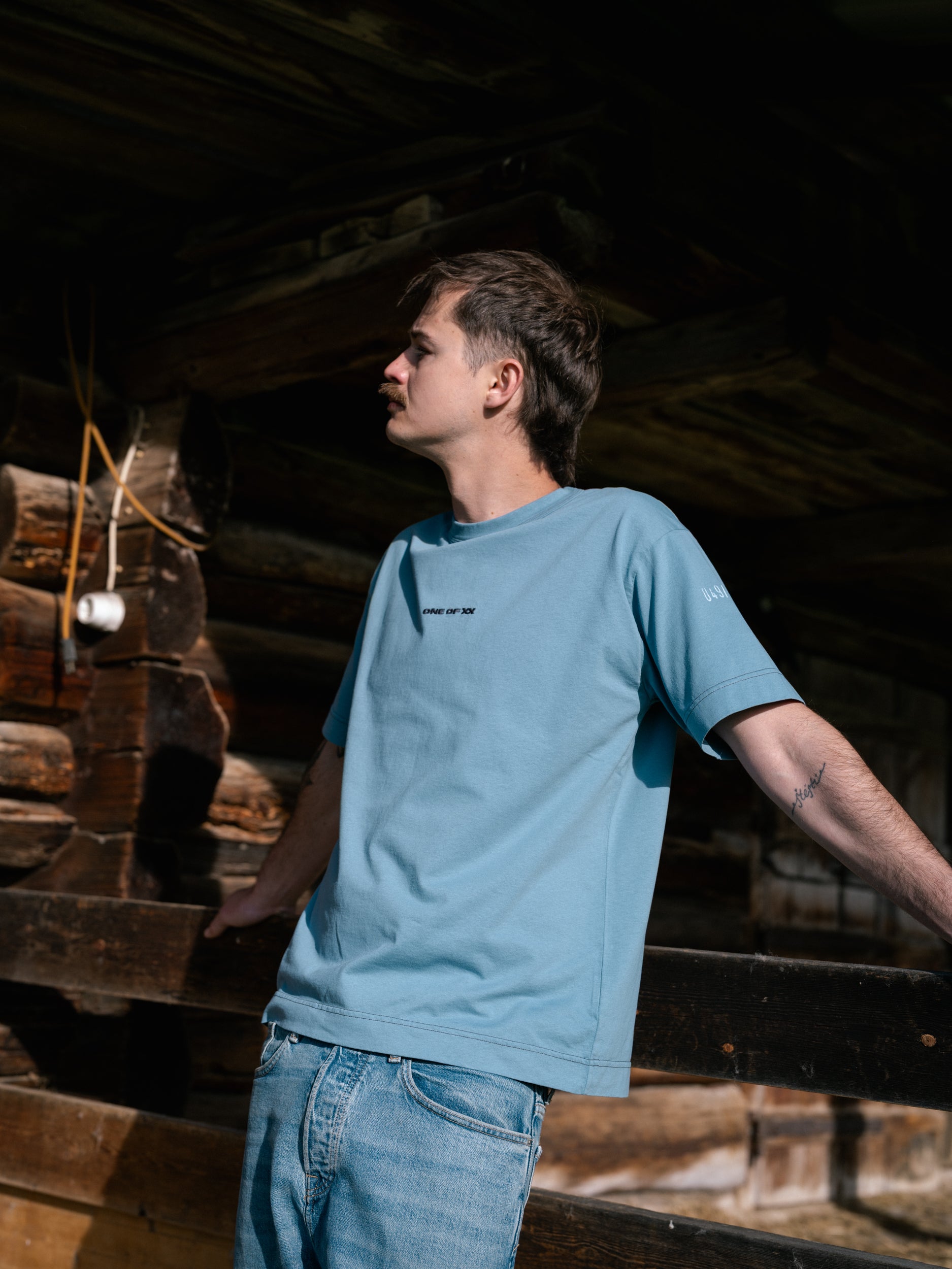 Grey Blue T-shirt - One of 141