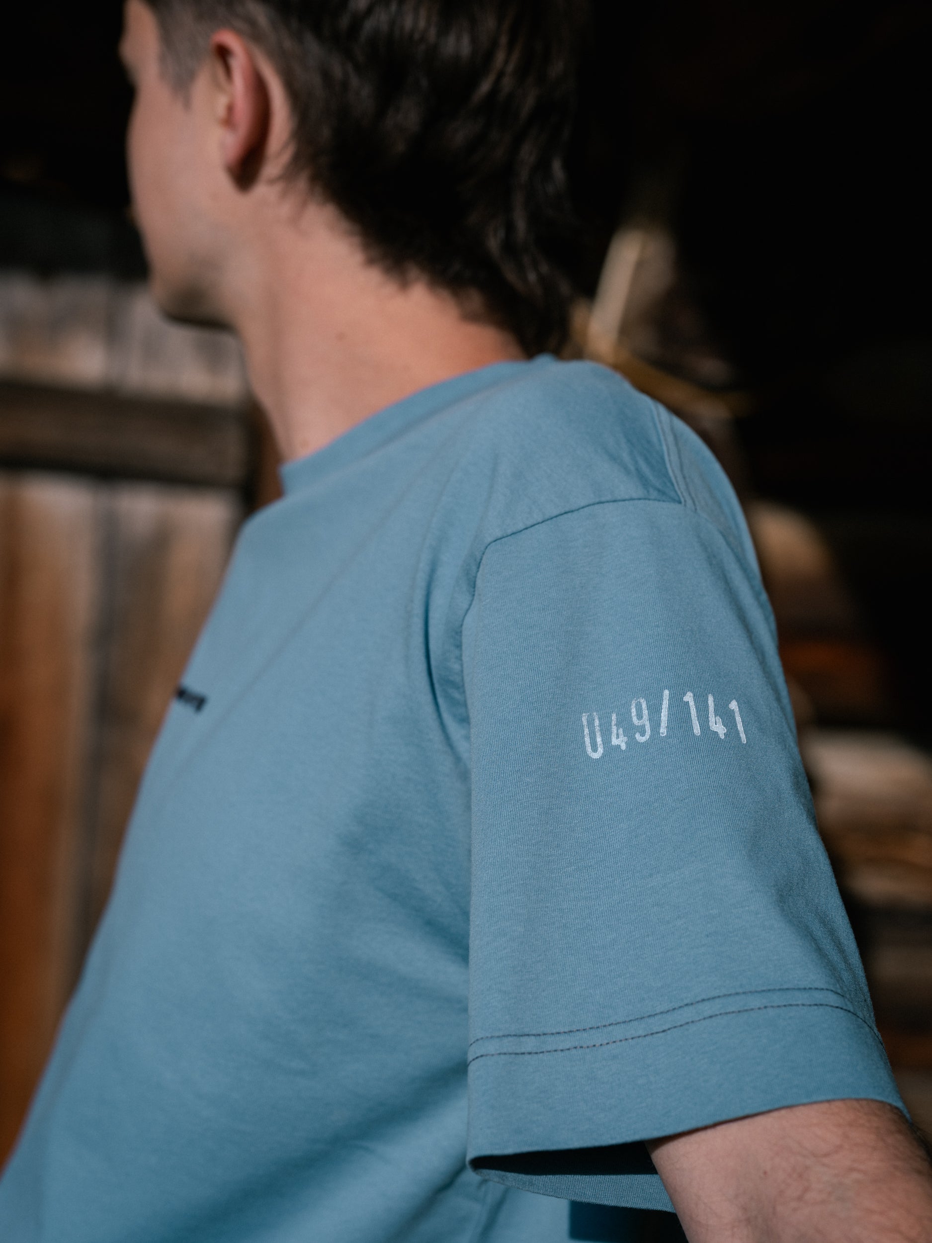 Grey Blue T-shirt - One of 141