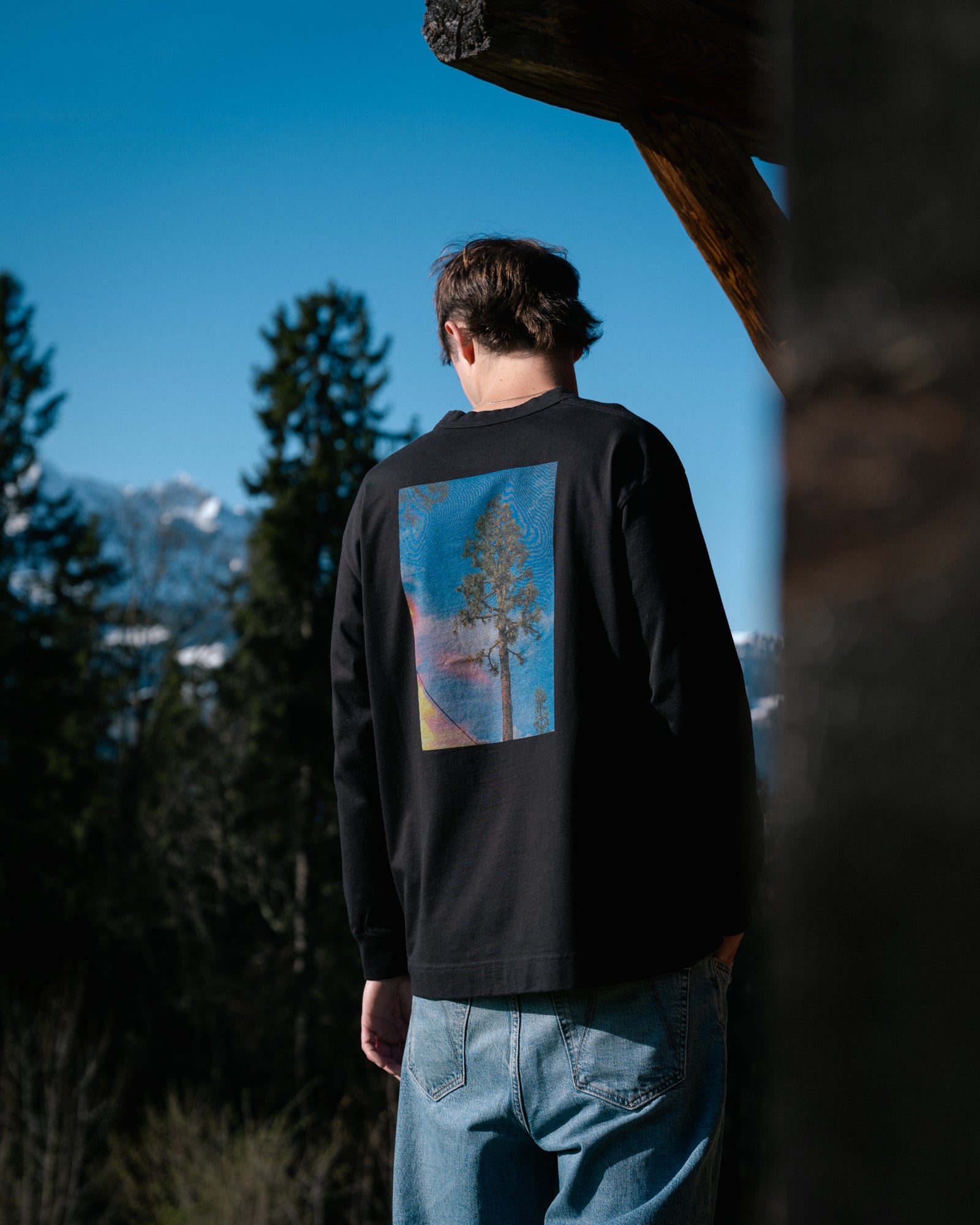 FADED BLACK TREE LONGSLEEVE - ONE OF 104